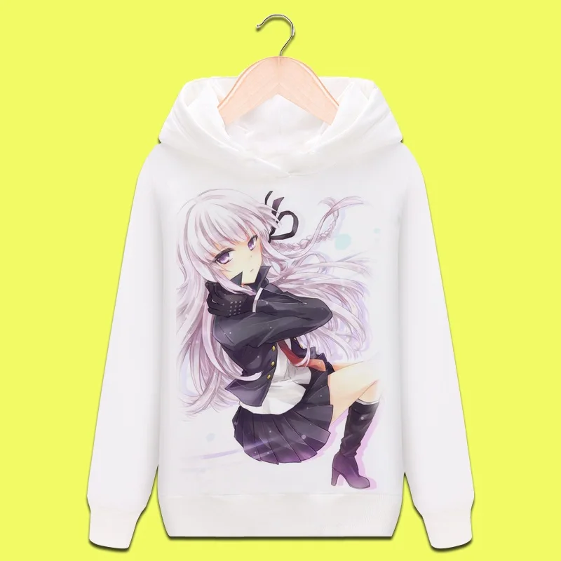 Высокое качество, унисекс, аниме, косплей, Danganronpa: Trigger Happy Havoc monokuma Naegi Makoto kirigri Kyouko, толстовка с капюшоном, пуловер