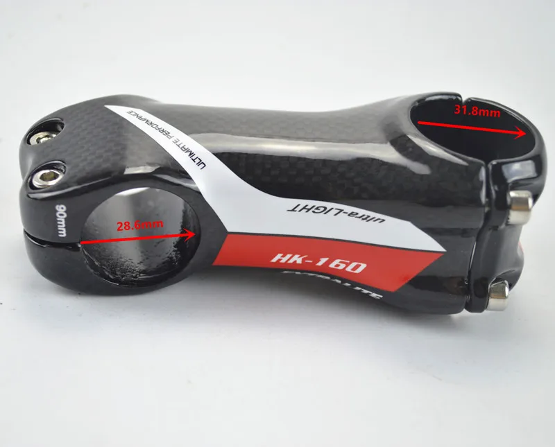 EXTRALITE carbon bicycle stem bike parts 6degrees 17 degree 70-130mm 3k finish for road MTB stems Riding equipment | Спорт и