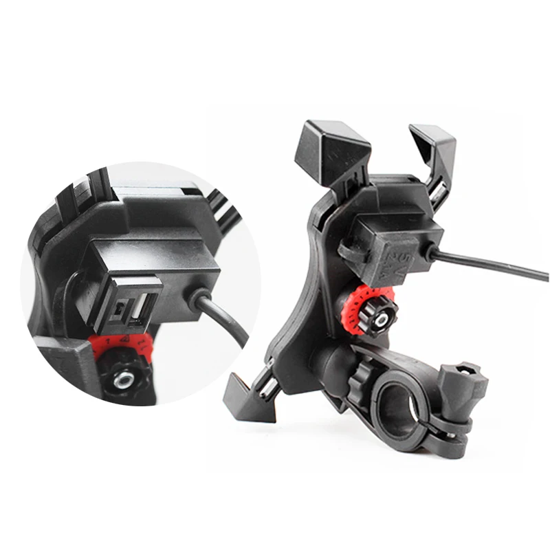 Быстрое зарядное устройство USB 2 1 А держатель для телефона на мотоцикл и