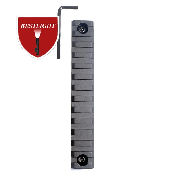 Picatinny Weaver 13 slot m lok Rail для KeyMod крепление прицела основа Охотничьи аксессуары