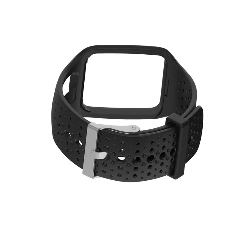 Сменный ремешок для часов TomTom Multi Sport / Cardio GPS модные часы из силикагеля мягкий на