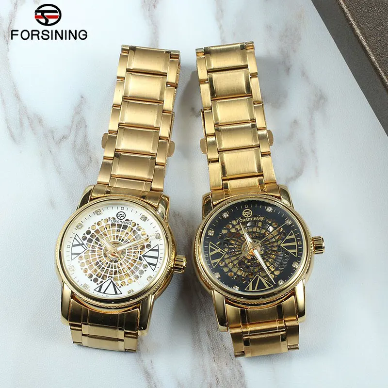 Часы наручные FORSINING Мужские автоматические брендовые роскошные механические с