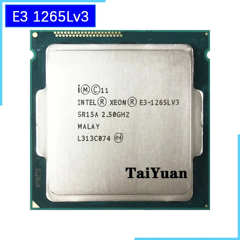Intel Ксеон E3-1265L v3 E3 1265LV3 E3 1265L V3 2,5 ГГц Quad-Core Процессор процессор L3 = 8 м 45 Вт LGA 1150