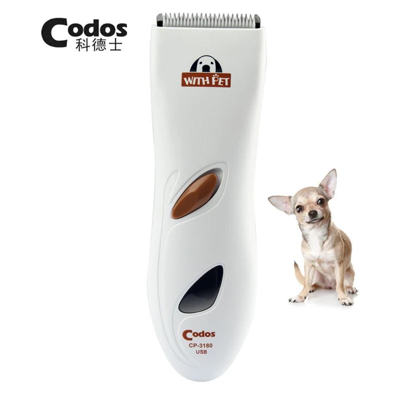 

Professional USB Charge Codos CP3180 Pet Trimmer Dog Electric Shaver Grooming Haircut Machine Rechargeable Teddy Hair Clipper