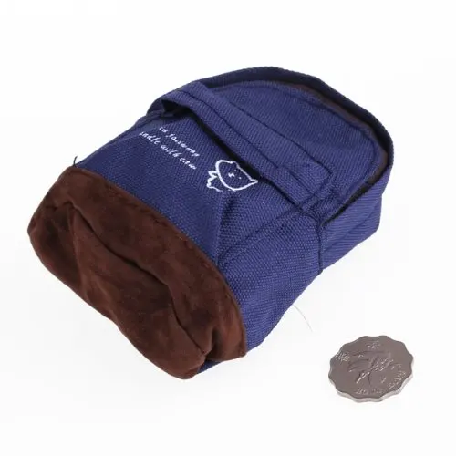 Оптовая продажа 5 * Monedero Tarjetero Bolso Bolsillo Lona Forma De Mochila oito Azul | Багаж и сумки