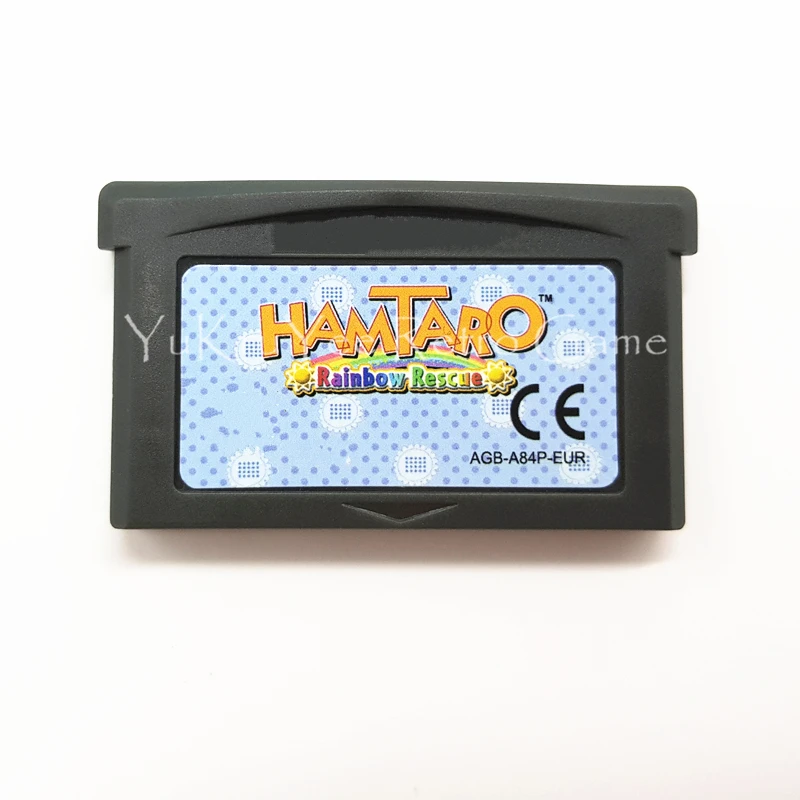Hamtaro Радуга спасательные видеоигры карты памяти картридж для 32 бит консоли аксессуары ЕС наклейка версия