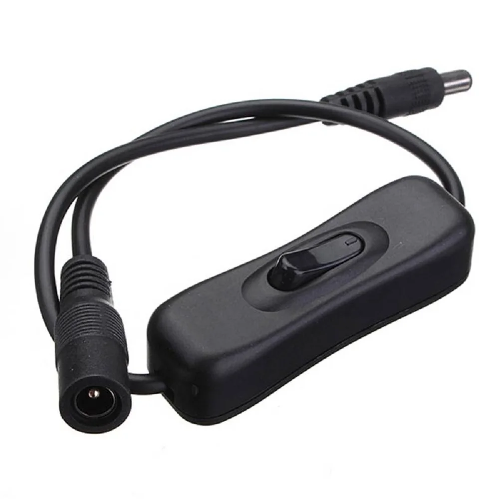 2 1x5 5 мм гнездо dс In линия вкл/выкл переключатель разъем провода DC Женский Мужской