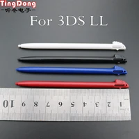 9 5cm 12pcslot game screen touch stylus video games touch pen plastic touchpen black white red blue for nintend 3ds n 3ds xl ll