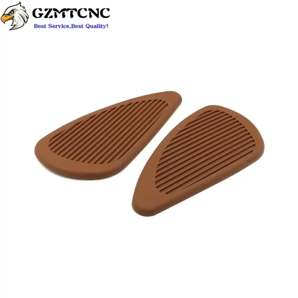 Черные коричневые мотоциклетные резиновые винтажные наколенники для газовых