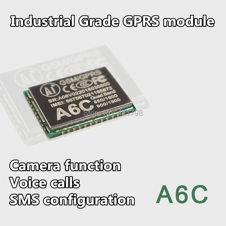 Модуль GPRS + модуль GSM A6C \ SMS голос макетная плата Функция камеры беспроводной IOT
