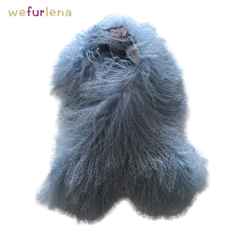 Женский меховой воротник 90 см из натуральной шерсти шаль модный шарф женский