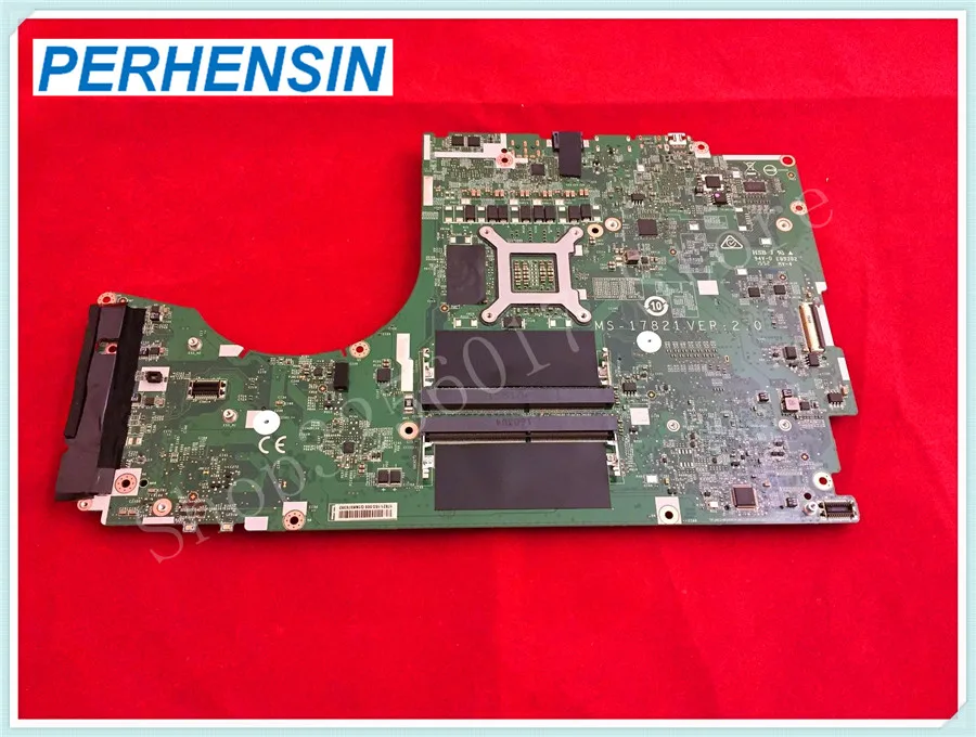 Для MSI GT72 GT72S 6QE 2QD Материнская плата ноутбука MS 17821 1782 SR2FQ i7 6700HQ REV 2 0 100% работают