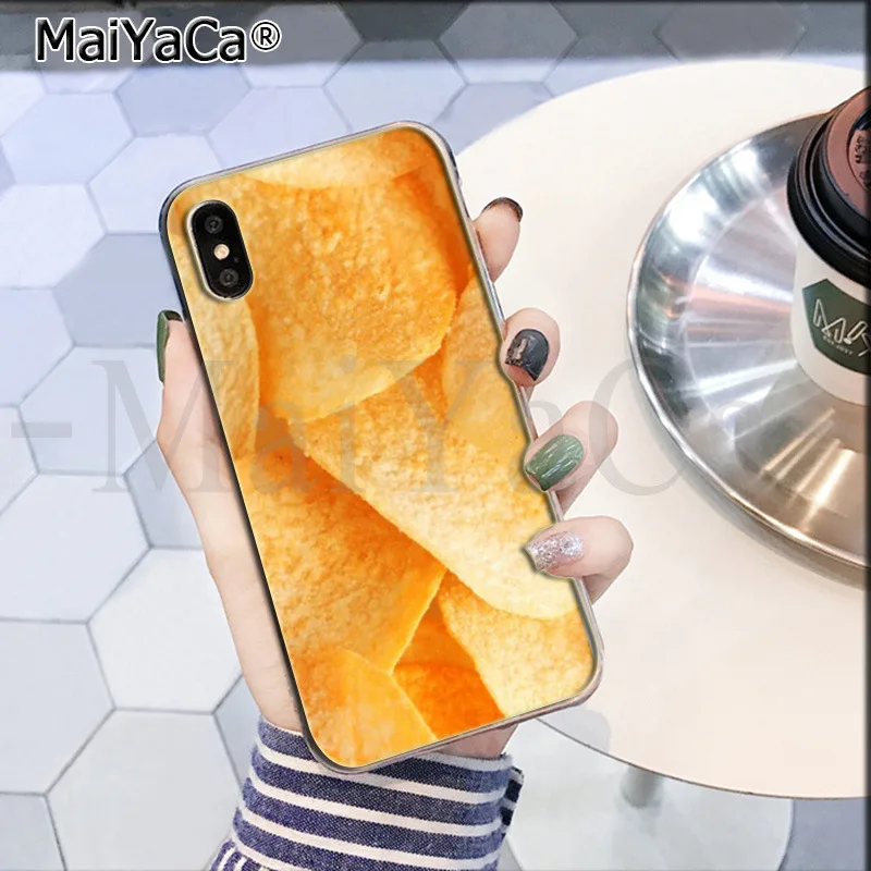 4 MaiYaCa, милый, коричневый, картофельный, мягкий, ТПУ, силиконовый, распродажа, роскошный, крутой чехол для телефона, для iPhone 8, 7, 6, 6S Plus, X, XS, max, 5, 5S, SE, XR - Цвет: 4