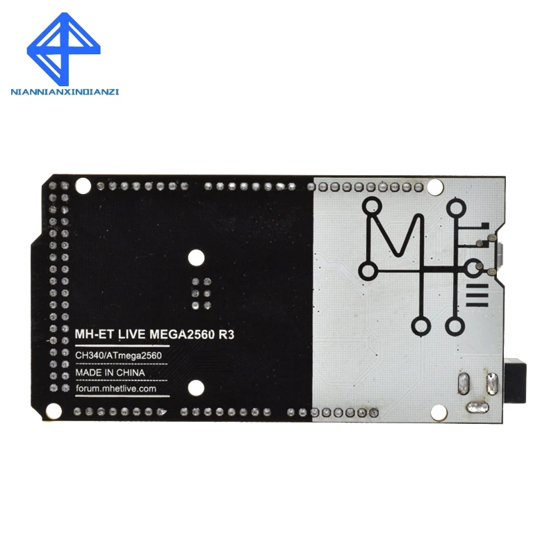 MH ET LIVE Mega 2560 R3 CH340G/ATmega2560 16AU MicroUSB. Совместимость para Arduino 2560. Китайский боец|arduino