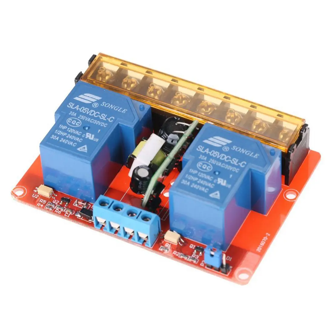 2-channel 250VAC 30A Solid State Relay Module Board High/Low Level Trigger | Обустройство дома