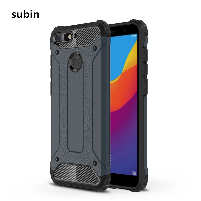For Huawei Y6 Prime 2018 case cover funda New Luxury bumper protect Y 6 smartphone back coque |