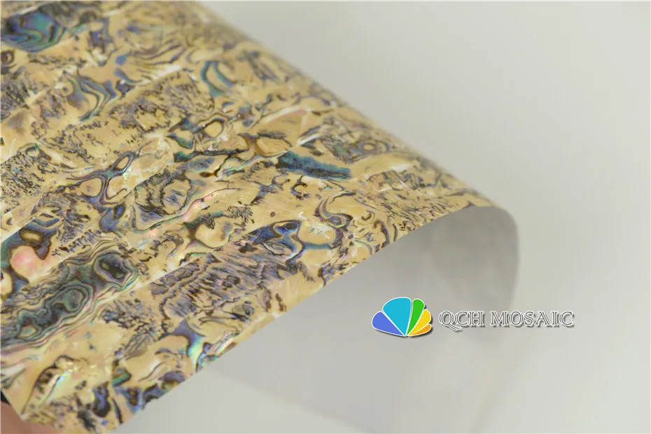Гибкая оболочка из ламината с перламутровым покрытием AA новая Zealand abalone