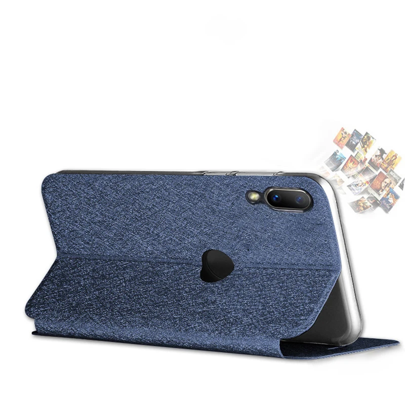 Mofi для huawei Y9 2019 чехол Флип кожаный y9 Силиконовая задняя крышка Роскошные случае 6 5