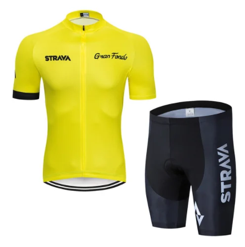 Pic Color STRAVA Pro Велоспорт Kleding наборы велосипедная форма Zomer Mans Wielertrui Набор дорожный Fiets Джерси MTB fiets slijage - Цвет: Pic Color
