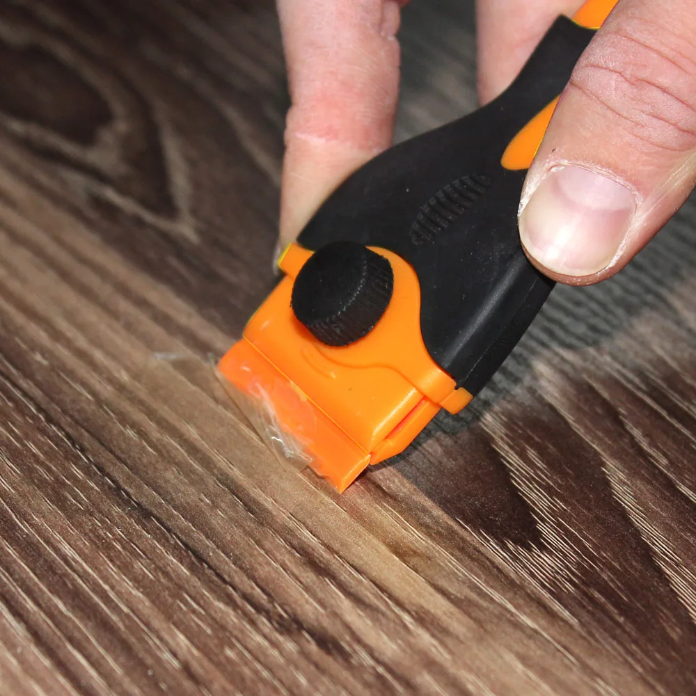 100 шт./кор. пластиковый скребок для бритья лезвия с двойной оправой ремонта