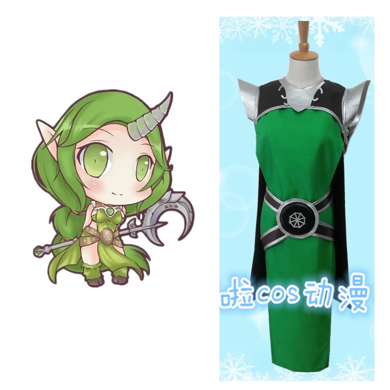 

2016 LOL Soraka Cosplay Costume Custom Any Size
