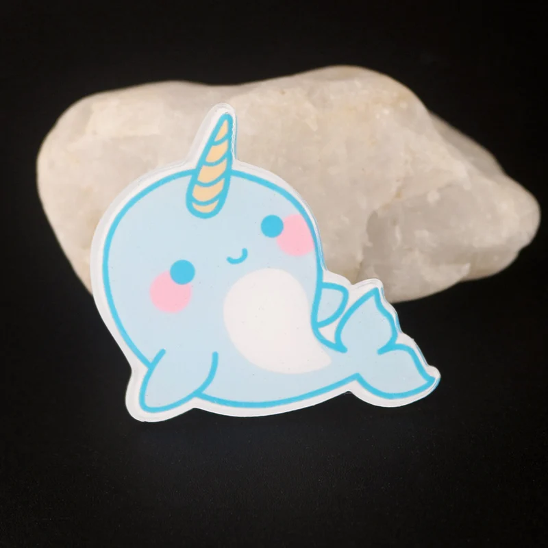 5 Кошка Собака слон Kawaii мультфильм Животные акриловые значки брошь значки рюкзак «сделай сам» Значки на одежду значок булавки аксессуары - Цвет: 5