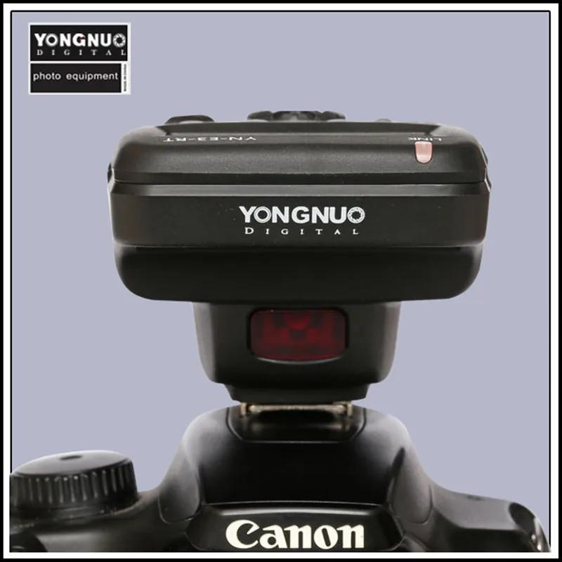 Yongnuo YN E3 RT TTL Радиоуправляемый триггер для вспышки Speedlite контроллер передатчика