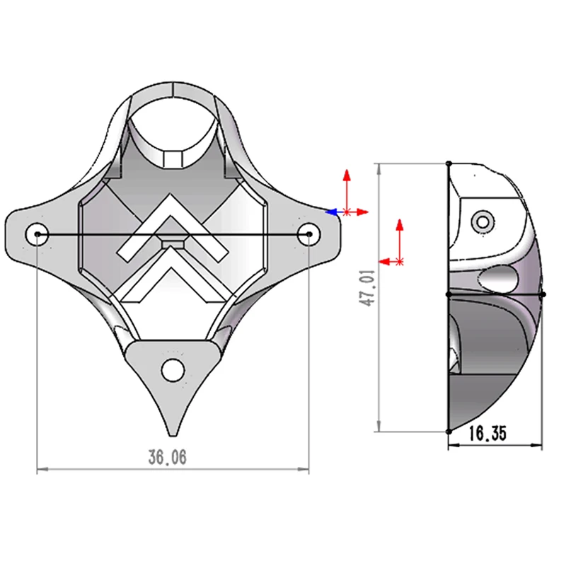 Защитный чехол для камеры из ТПУ с 3D принтом Mobula7 FPV Racer RC Drone DIY Quadcopter запасные