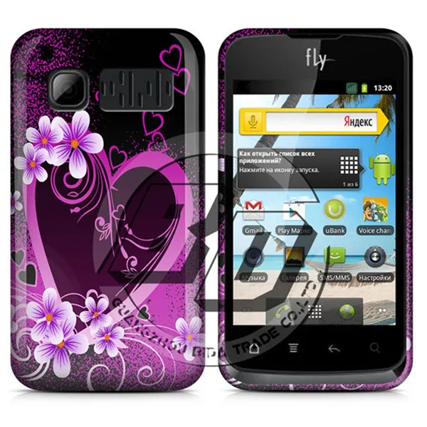 Fly IQ238 Case Original High Quality New Fashion Design TPU Gel Rubber Back Cover For IQ 238 Glossy Skin +Gift |