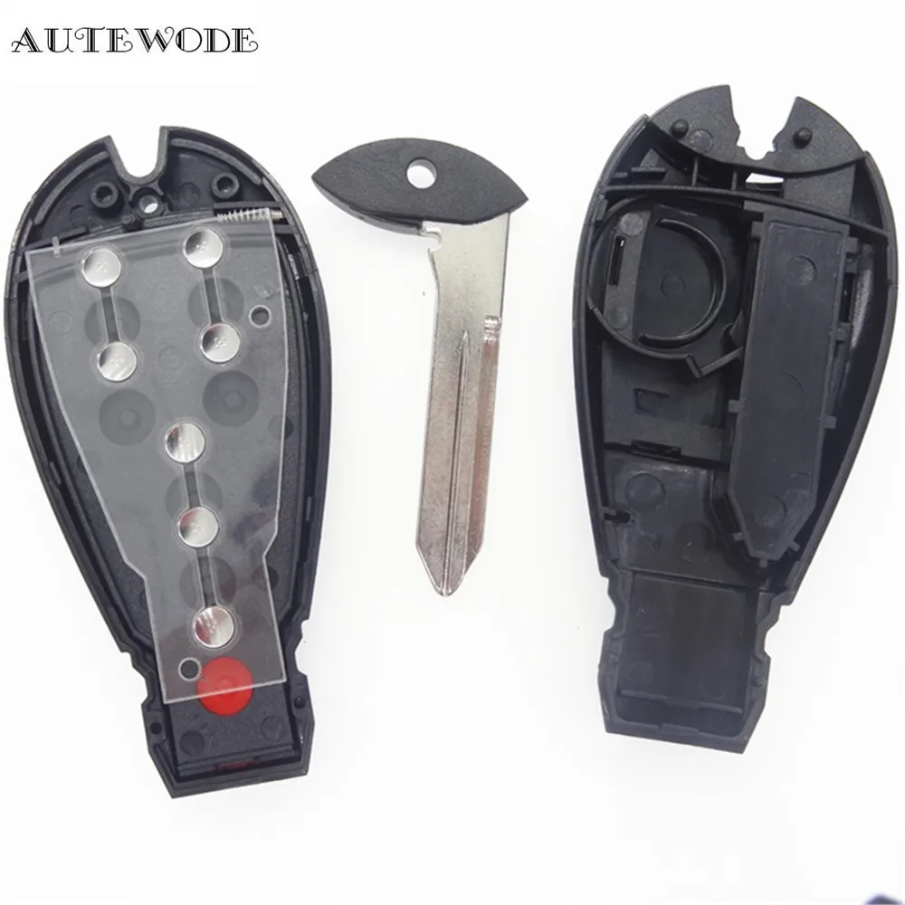 AUTEWODE сменный Автомобильный ключ 7 кнопочный чехол для CHRYSLER DODGE JEEP дистанционный