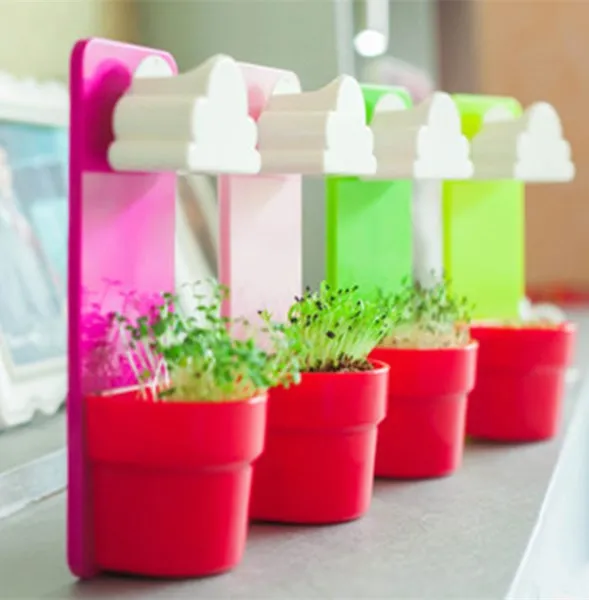 Креативные облака дождливый горшок настенный цветочный двора домашние