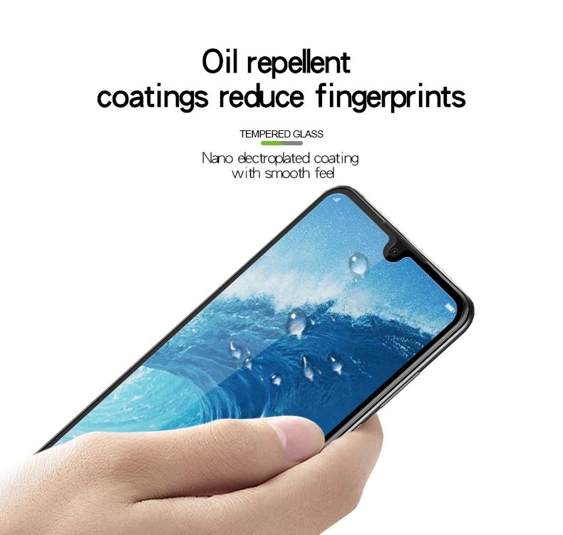 Закаленное 3d стекло MOFi с полным покрытием экрана для Huawei Honor 8X Max стеклянная