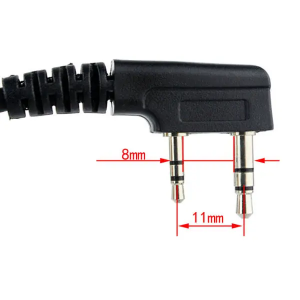 6 x 2 Контактный ручной микрофон для Kenwood HYT BAOFENG UV5R POFUNG TH/TK|handheld speaker mic|speaker michandheld |