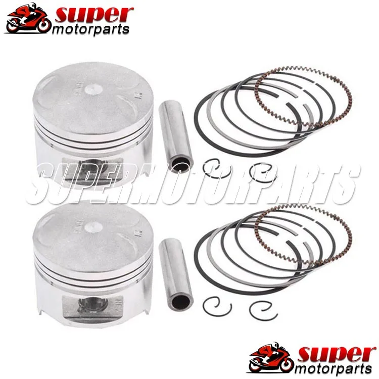 Мотоцикл Hign-хромированный алюминиевый двигатель поршневые кольца для HONDA Steed400