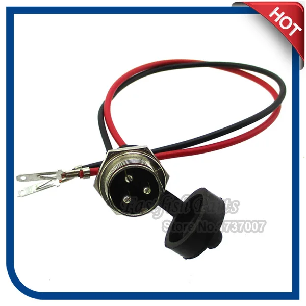 3 контактный разъем Jack для зарядного устройства аккумулятора Razor Izip E Scooter Star II|socket