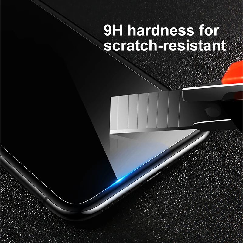 Защитное стекло Baseus для iPhone X закаленное 0 2 мм ультратонкое стеклянная пленка