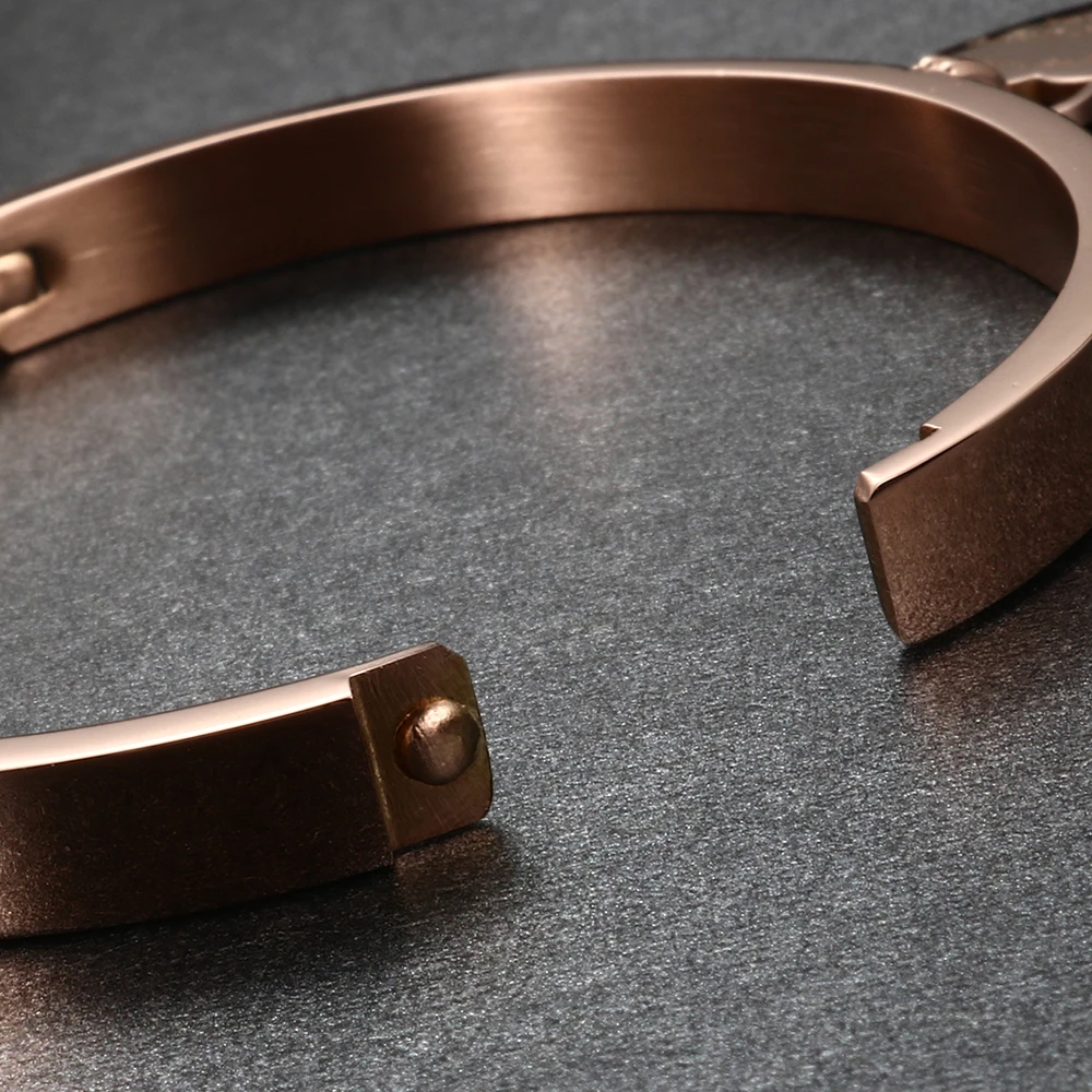 Женский браслет JOVO Pulseira из нержавеющей стали 316L с золотым Foreve Love Heart