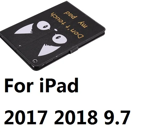 For iPad 20172018 97 Не прикасайтесь мой блокнот Кот Поддержка защитный чехол для iPad Air 1 2 iPad Mini 1 2 3 iPad 2/3/4 Pro 10,5 iPad - Цвет: For iPad 20172018 97