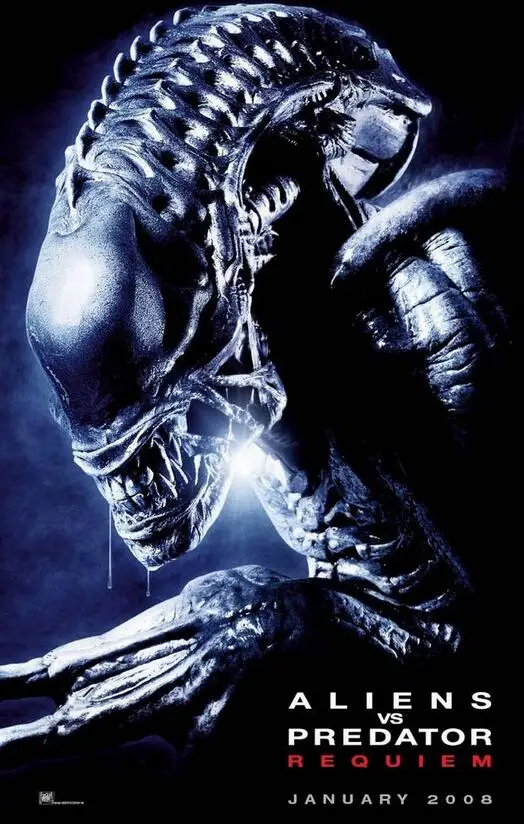 АВПР: Aliens vs Predator Реквием (2007) Печать на Шелке Украшения Дома 12x18 24x36 inch B03|decor|home decor