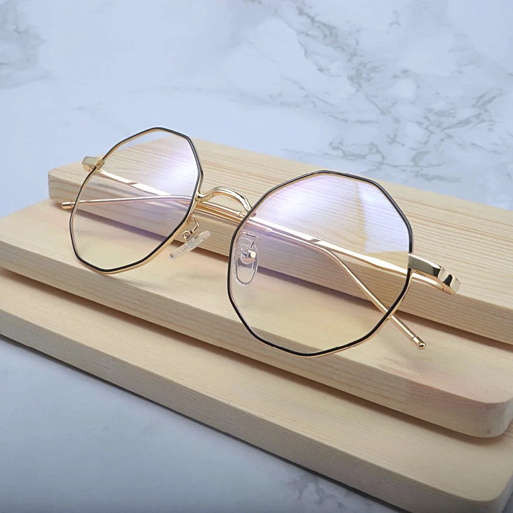 MINCL/для мужчин и женщин мода большой нестандартная оправа модные очки рамка