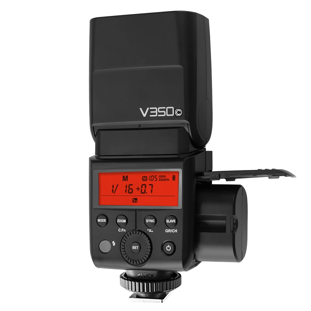 Беспроводная литий ионная вспышка GODOX V350C TTL HSS 1/8000s 2 4G и триггер XPro C для камеры Canon