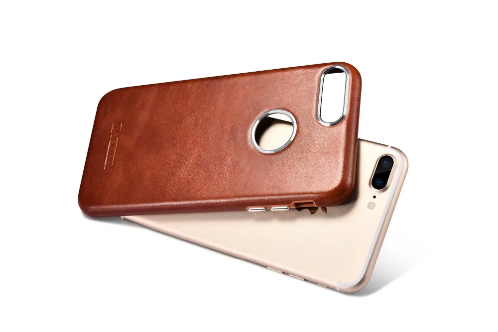 Роскошный чехол из натуральной кожи для iPhone XS Max X 8 Plus защитный телефона кожаная