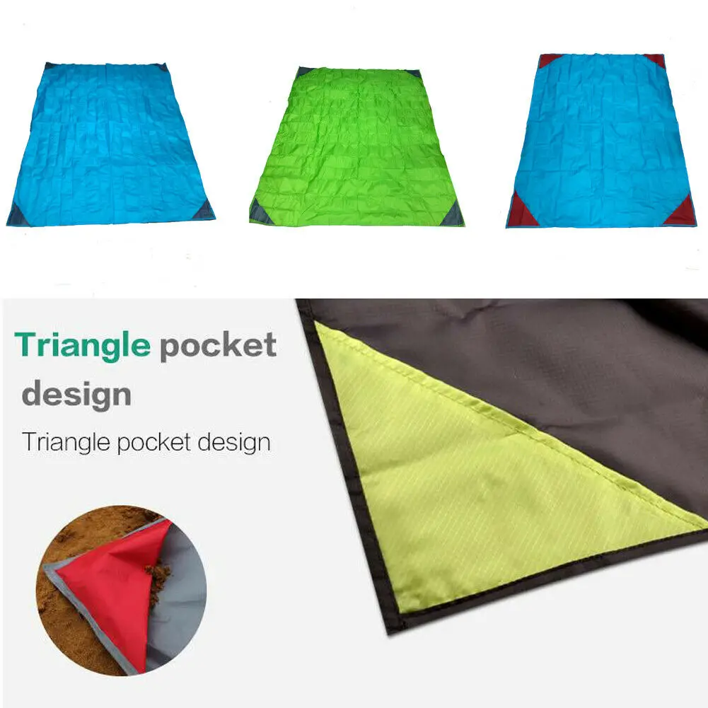 Дорожный водонепроницаемый портативный коврик для пикника одеяло пляжа
