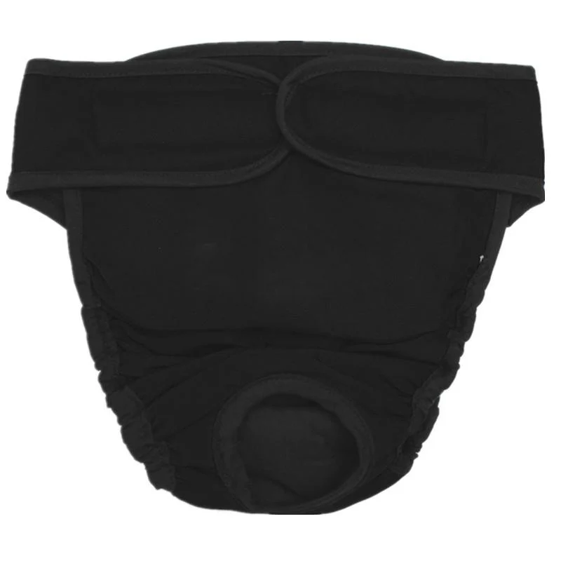 

Dog panties Dog pants dog diaper hygiene pants, Size L Black