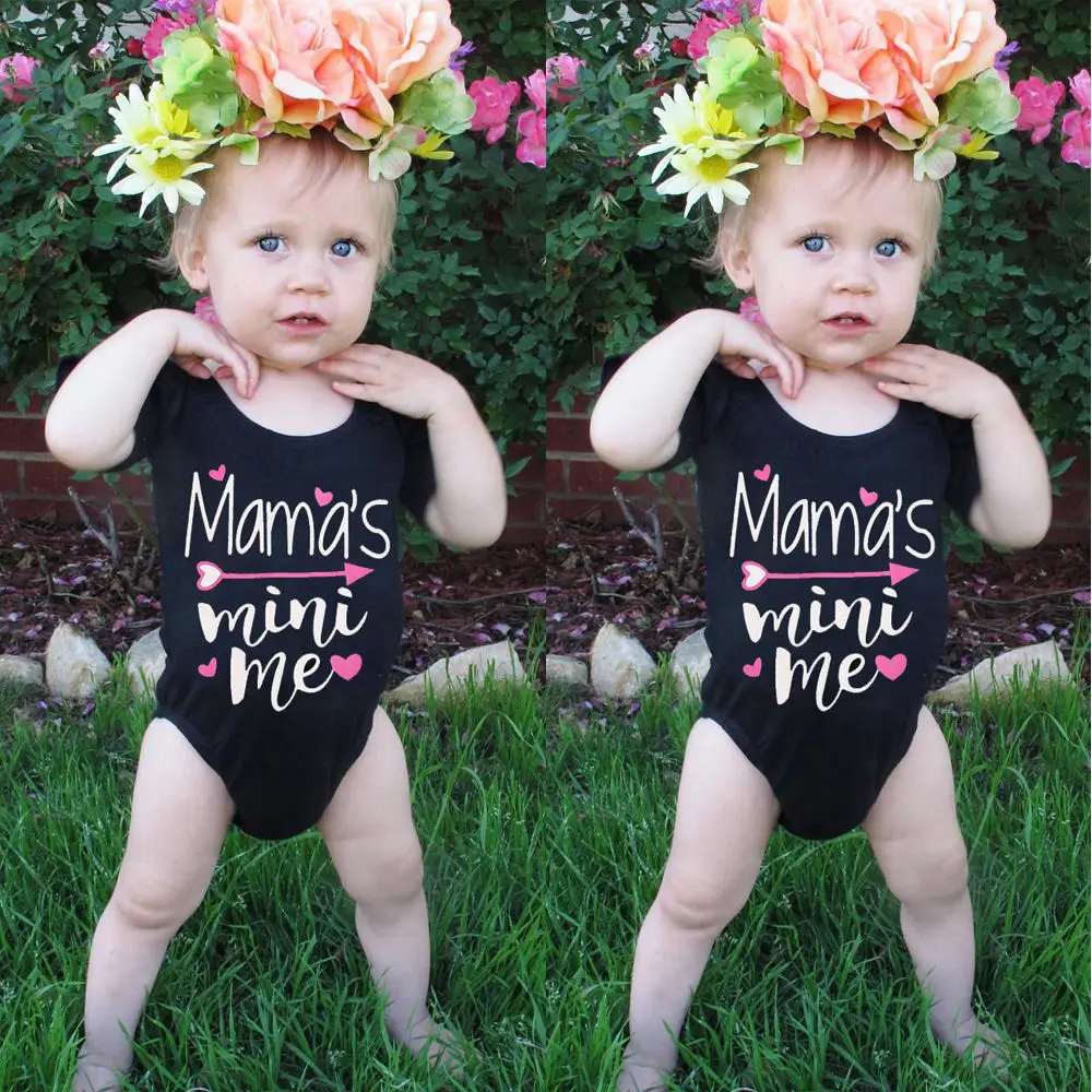 Комплект одежды для новорожденных из 2 предметов маленьких девочек комбинезон