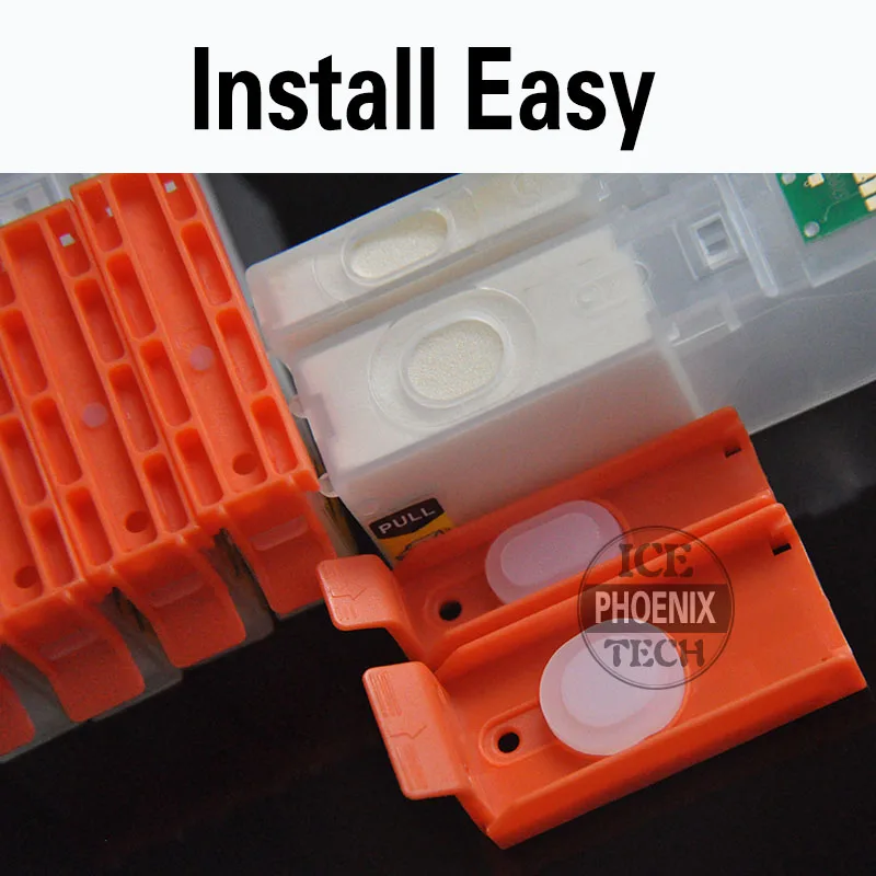 Картридж с чернилами для принтеров CANON MG6360, MG7160, iP8760, MG7560, PIxma, 6 цветов, возможность заправки чернилами, IP650.