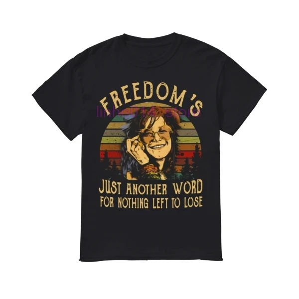 Брендовая мужская рубашка Freedom's Just Anone Word For Nothing Left To Lose shirt|Мужские футболки| |