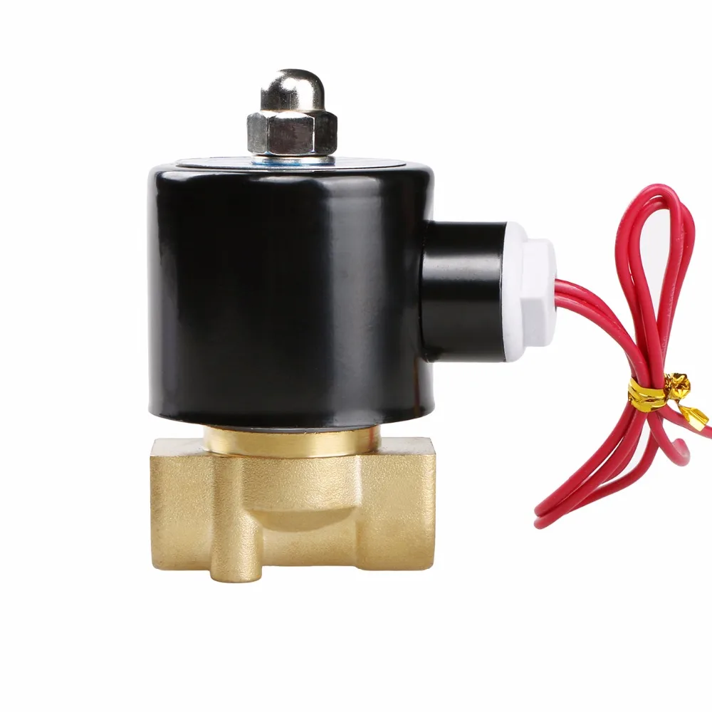 3/8&quot латунь Электромагнитный клапан G нормально закрытый 110 В AC|solenoid valve|electric solenoid