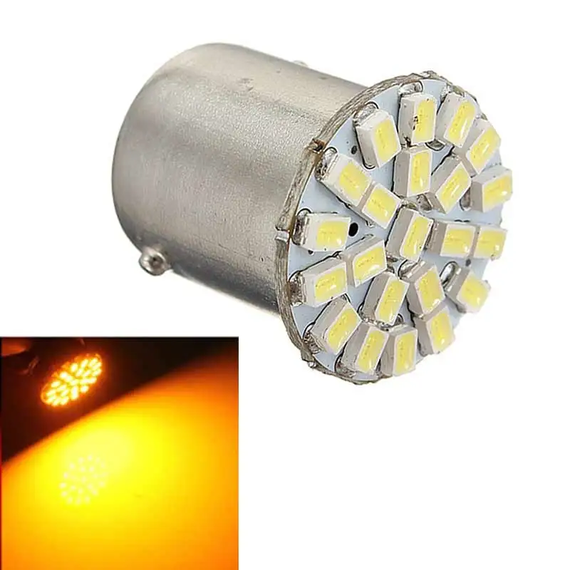 1 шт. 1156 BA15S 1206 22SMD белый светодиодный светильник поворота тормоза авто мобильный