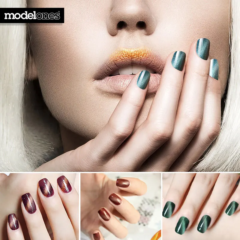 Modelones 10 мл кошачий глаз ногтей гель лак Долгое Vernis полу для магнит УФ хамелеон